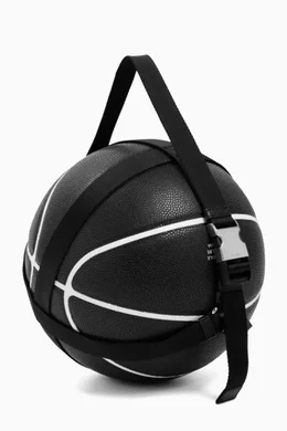 Buy Prada Black Prada Logo Basketball in Rubber For Men Online Ounass Bahrain