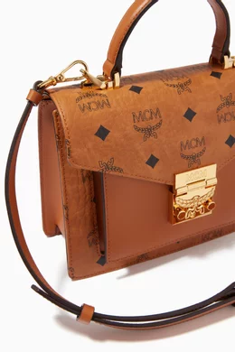 Mcm patricia visetos small satchel online