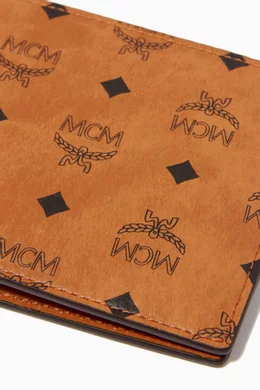 Mcm bifold wallet store