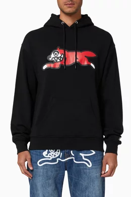 Ice cream running dog hoodie 2025
