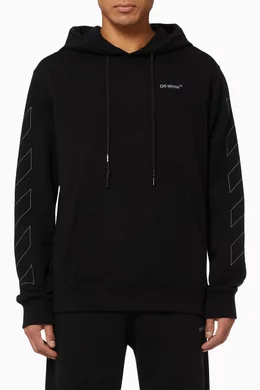 Off white unfinished hoodie store