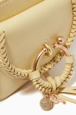 Buy See By Chloé Yellow Joan Camera Bag in Braided Small Grain