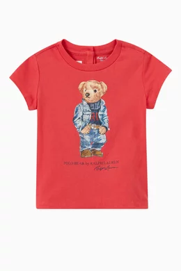 Red polo bear store