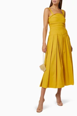 Marella yellow dress 2025