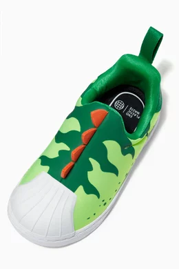 Buy adidas Green Slip On Superstar 360 Shoes in Mesh For Boys Online Ounass Bahrain