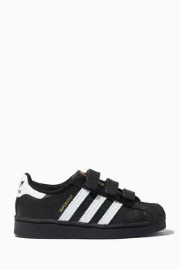 Adidas superstar com velcro top