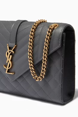 Medium envelope bag ysl deals