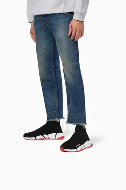 Buy Balenciaga Black Speed 2.0 Sneakers in Technical Knit For Men Online Ounass Bahrain