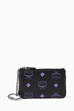 Mcm key pouch black store