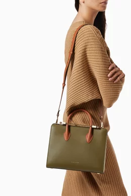 Strathberry midi tote bag on sale