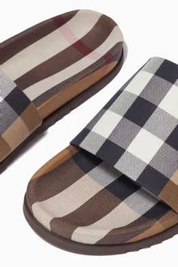 Burberry rainbow sandals hotsell
