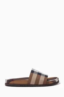Burberry slides mens store
