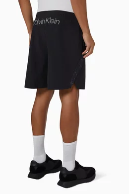 Buy Calvin Klein Performance Black Gym Shorts in Nylon For Men