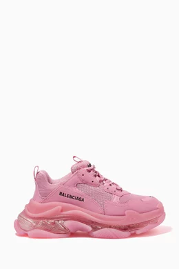 Balenciaga triple s clear sole pink outlet