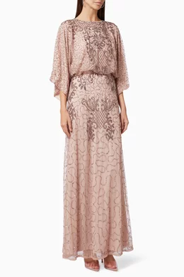 Amelia rose 2 in 1 embellished maxi dress 2025
