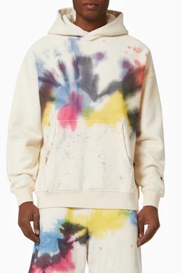 Buy Champion Neutral Raw Nature Hooded Sweatshirt in Fleece For Men Online Ounass Bahrain