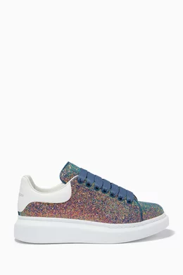 Alexander mcqueen trainers womens glitter clearance