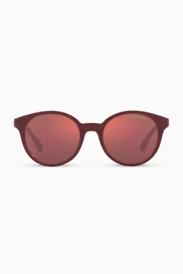 Armani round sunglasses new arrivals