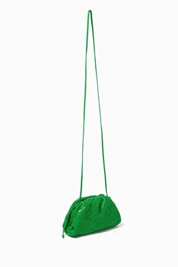 Bottega veneta green pouch top