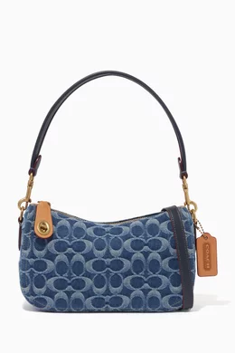 Coach denim sutton crossbody online