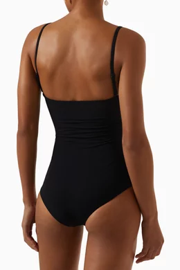Orbit cut out swimsuit clearance