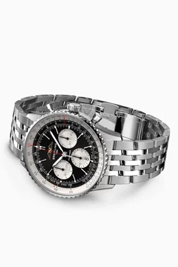 Buy Breitling Black Navitimer B01 Chronograph 43 For Men Online Ounass Bahrain