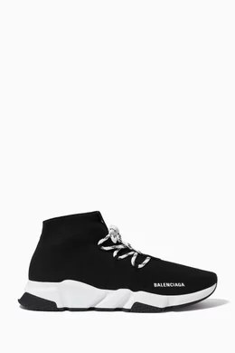 Balenciaga lace up knit sock sneakers outlet