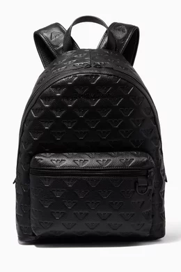Mcm ottomar monogrammed leather backpack shop