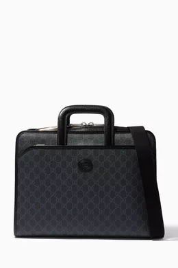 Gucci black briefcase online