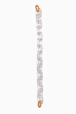 Buy Mulberry Colourless Shoulder Strap in Transparent Acetate For Women Online Ounass Bahrain