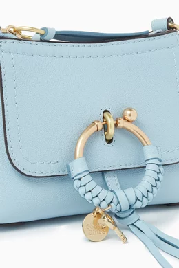 Buy See By Chloe Blue Mini Joan Crossbody Bag in Grained Calfskin For Women Online Ounass Bahrain