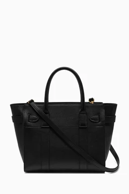 Buy Mulberry Black Small Zip Bayswater Bag in Small Classic Leather For Women Online Ounass Bahrain