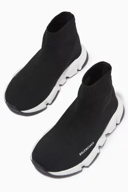 Buy Balenciaga Black Speed Sock Sneakers in Technical Knit For Boys Online Ounass Bahrain