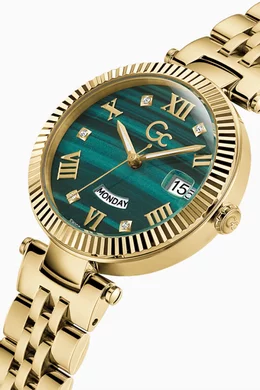 Buy GC Gold Flair Quartz Watch, 34mm For Women Online Ounass Bahrain