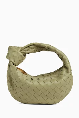 Buy Bottega Veneta Grey The Mini Jodie Bag in Intrecciato Nappa For UNISEX Online Ounass Bahrain