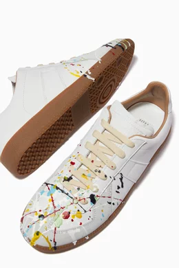 Margiela sneakers paint 2025
