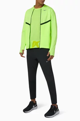 Nike running zip up online
