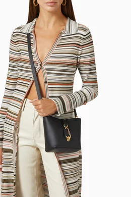 Buy ZAC Zac Posen Black Belay Mini Hobo Bag in Leather For Women Online Ounass Bahrain