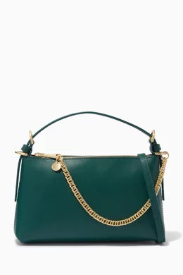 Buy ZAC Zac Posen Green Posen Shoulder Bag in Leather For Women Online Ounass Bahrain