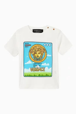 T shirt versace bambino discount