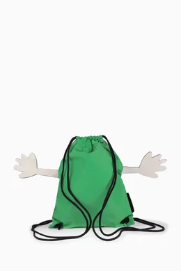 Stella mccartney drawstring backpack hotsell