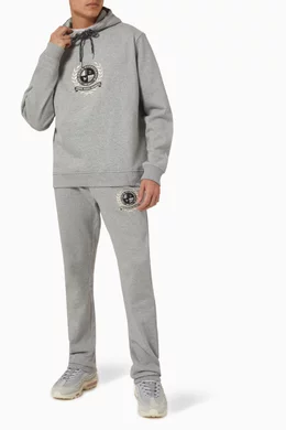 Buy Les Deux Grey Egalite Hoodie in Cotton For Men Online Ounass Bahrain