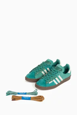 adidas gazelle silver green womens Adidas Mens Campus 80 x Darryl Brown Shoes  Extra Butter