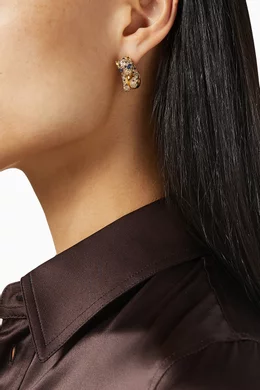 Kate spade leopard earrings on sale