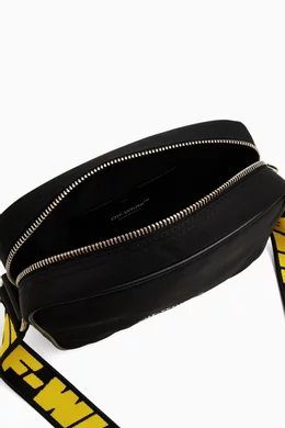 Off white shoulder bag mens clearance