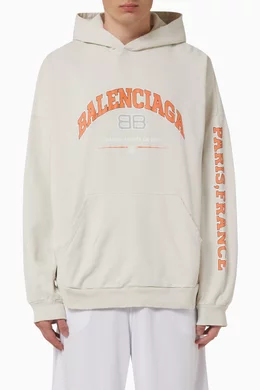 Balenciaga hoodie orange new arrivals