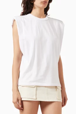 Frankie shop shoulder pad top best sale