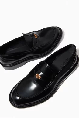 Versace penny loafers on sale