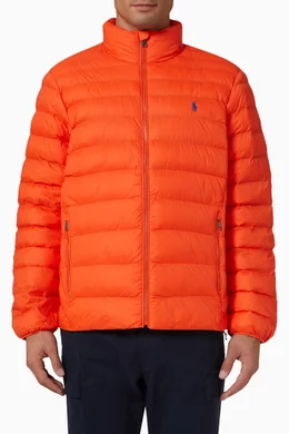 Ralph lauren jacket orange discount