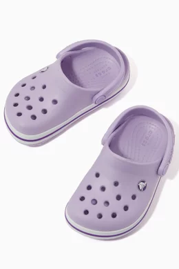 Crocs with stripe hot sale